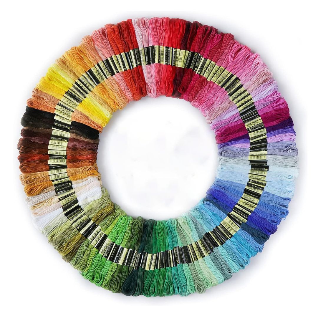Wone Embroidery Thread Colour Pack (Pack of 447)