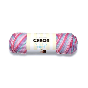 Caron Simply Soft Stripes Yarn (Times Square)