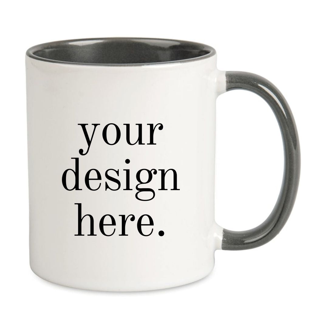 Customised Two-Colour Ceramic Mug