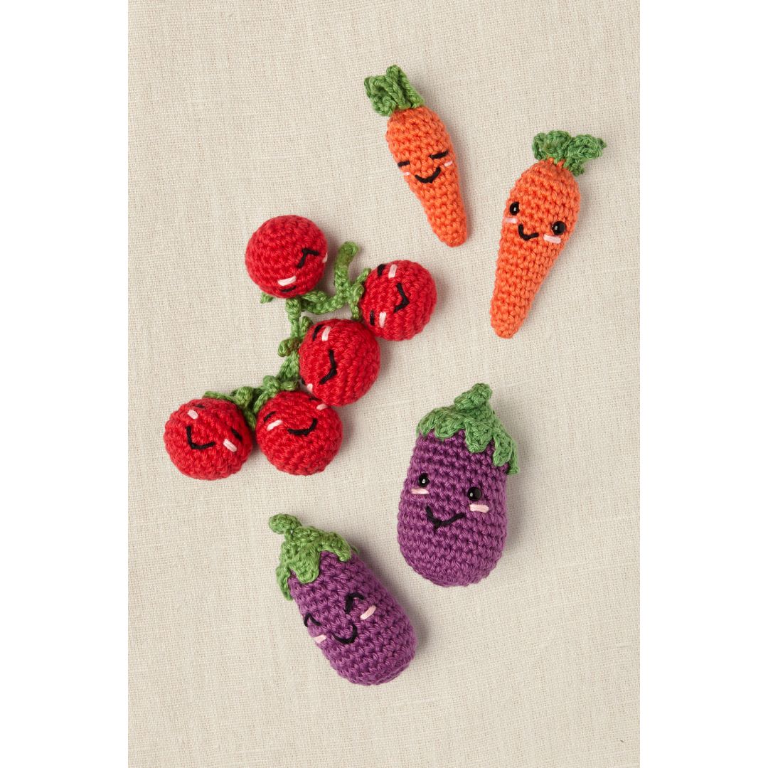 DMC Amigurumi Kit - Mindful Living (Veggie Pals by Nuria Picos)