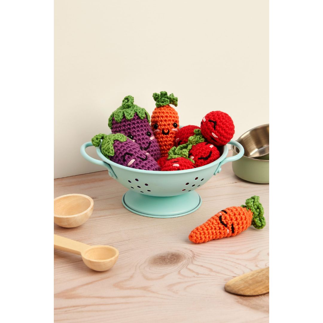 DMC Amigurumi Kit - Mindful Living (Veggie Pals by Nuria Picos)