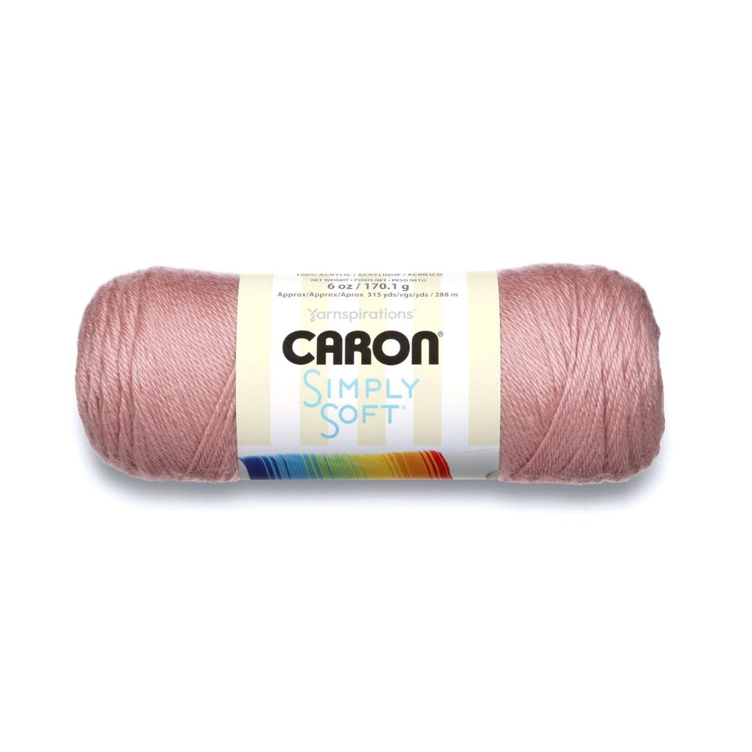 Caron Simply Soft Yarn (Victorian Rose)
