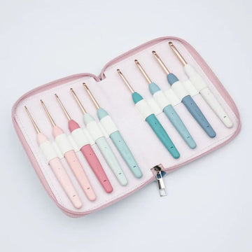 KnitPro Vybe Deluxe Single Ended Crochet Hook Set