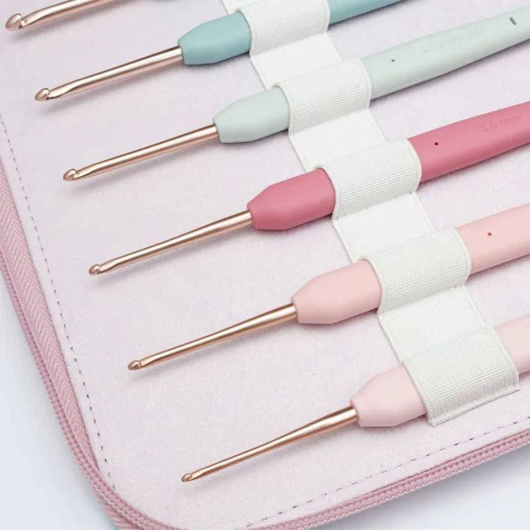 KnitPro Vybe Grande Single Ended Crochet Hook Set