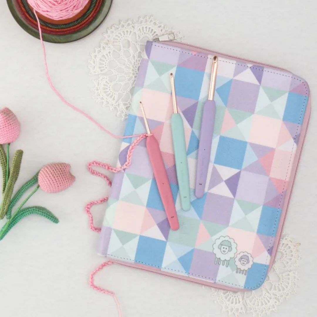KnitPro Vybe Grande Single Ended Crochet Hook Set