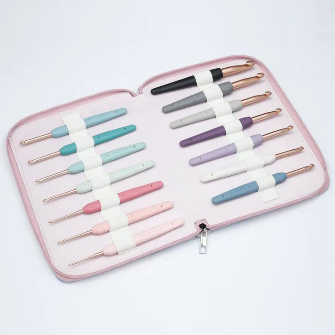 KnitPro Vybe Grande Single Ended Crochet Hook Set