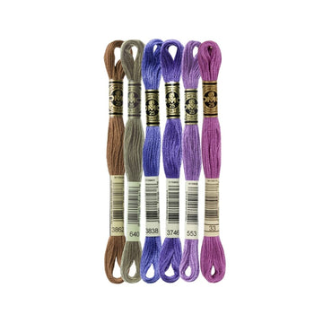 DMC Stranded Cotton Mouliné Spécial Embroidery Thread Colour Pack (Wast Water)