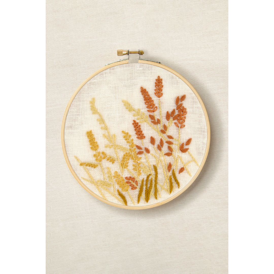 DMC Embroidery Kit - The Designer Collection (Wheat by Marie-Dominique Procureur)