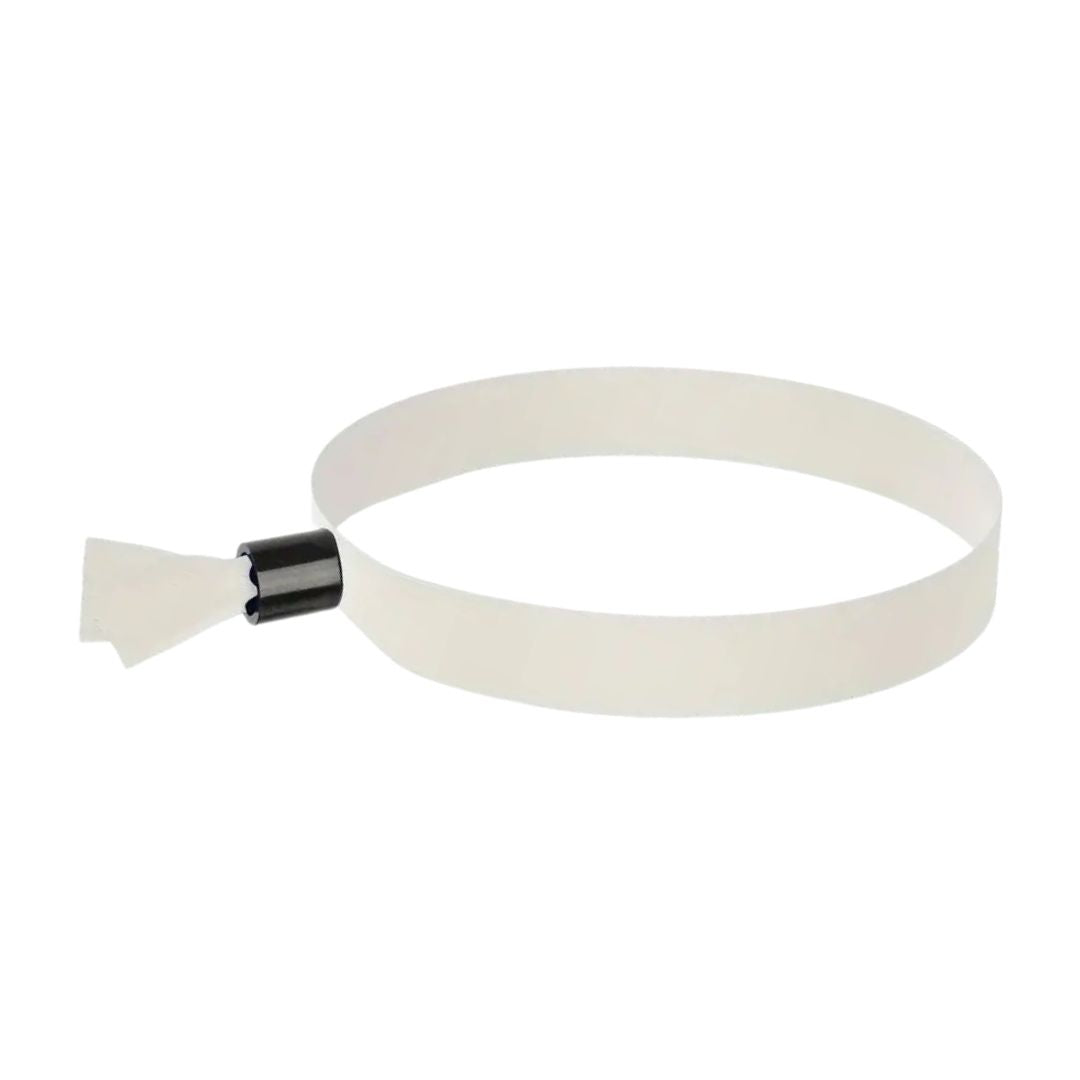 Handmayk Satin Wristband (White)