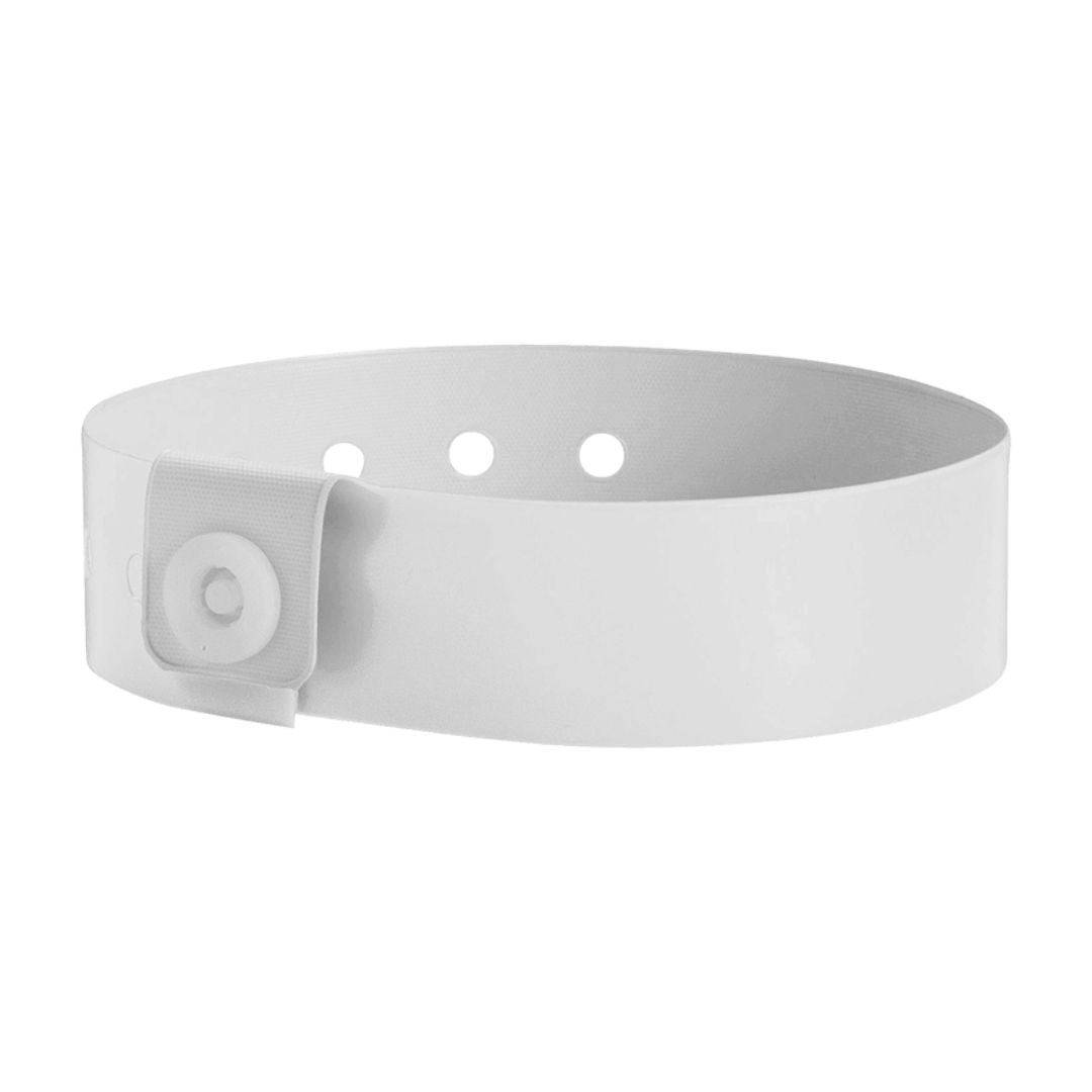 Handmayk Vinyl L-Shaped Wristband (White)