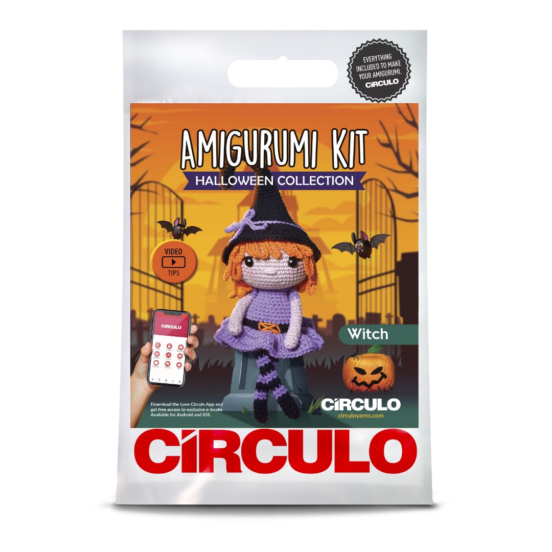 Circulo Amigurumi Kit - Halloween Collection (Witch)