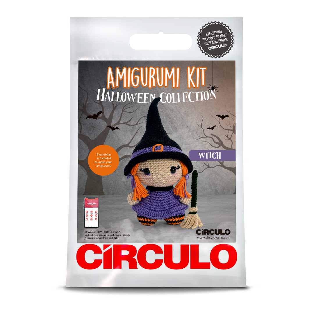 Circulo Amigurumi Kit - Halloween Collection (Witch)