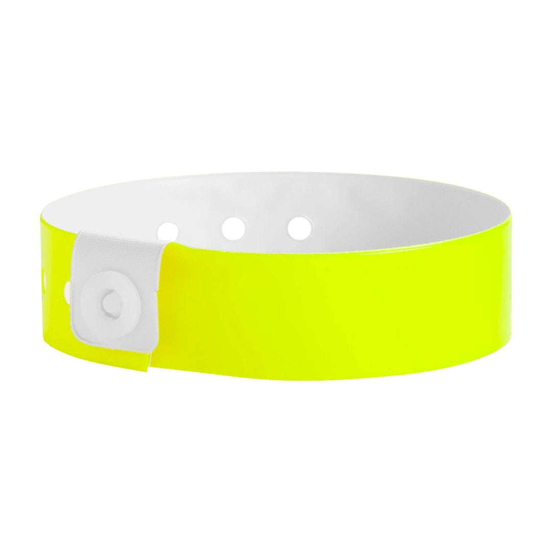 Handmayk Vinyl L-Shaped Wristband (Yellow)