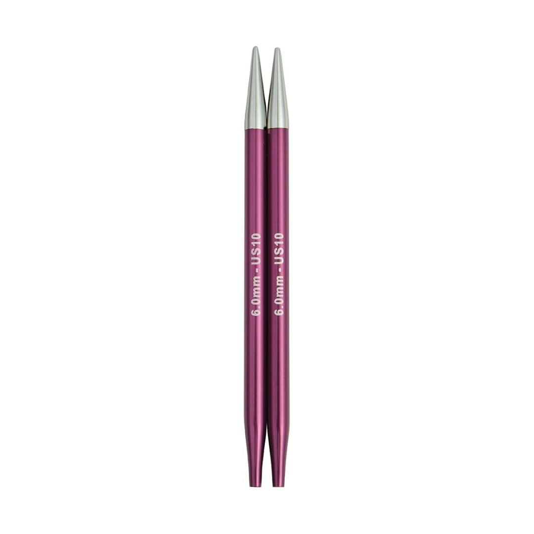 KnitPro Zing Interchangeable Circular Knitting Needles (13cm) (6mm)