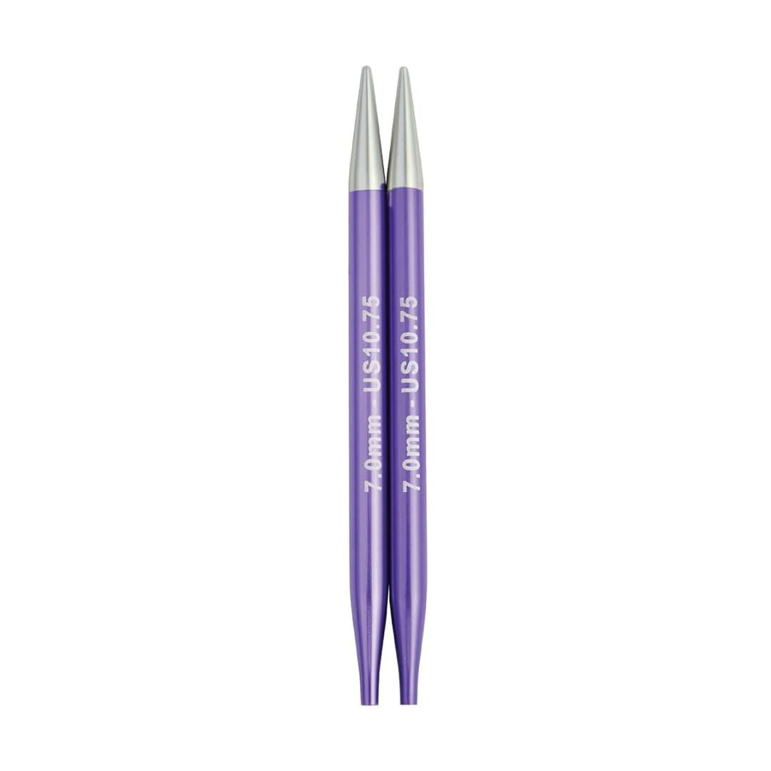KnitPro Zing Interchangeable Circular Knitting Needles (13cm) (7mm)