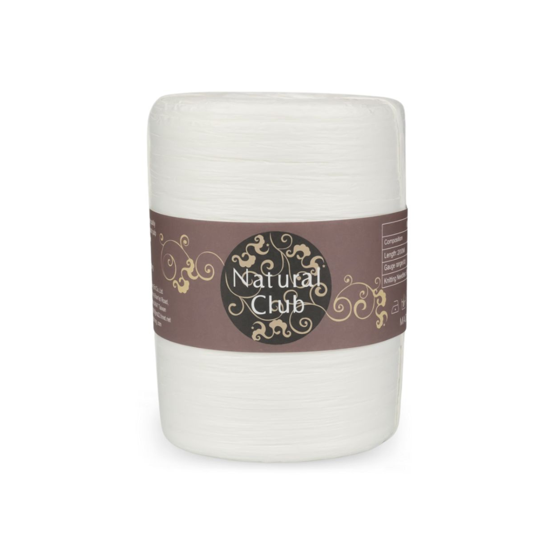 Natural Club Raffia Yarn (01)