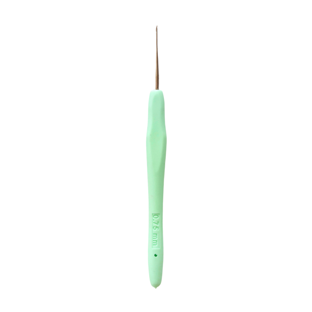 DMC Silicone Handle Crochet Hook (0.75mm)