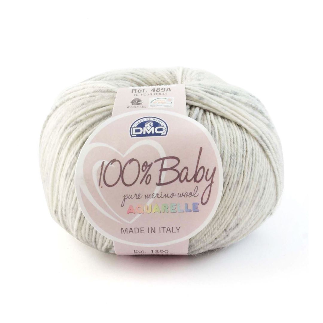 DMC 100% Baby Wool Aquarelle Yarn (1390)