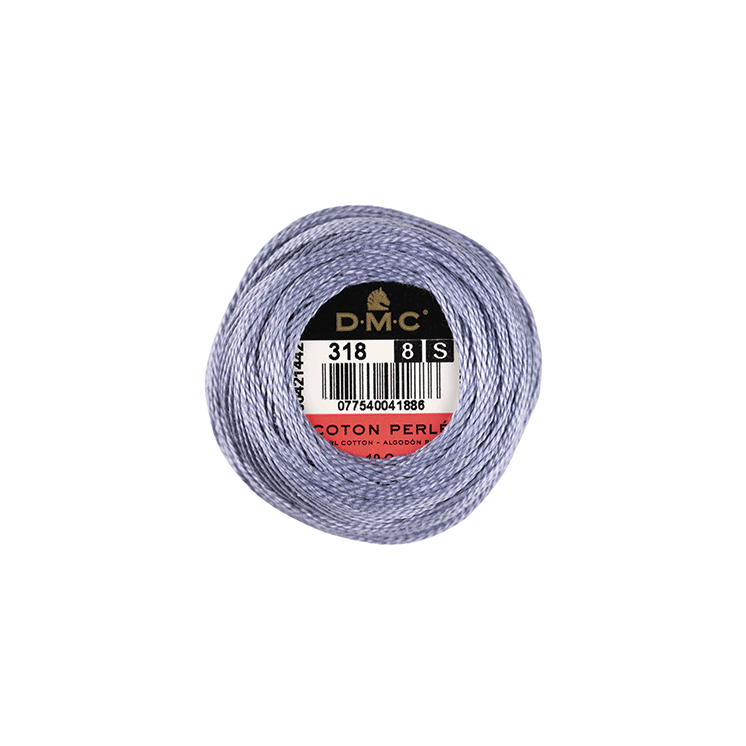 DMC Coton Perlé 8 Embroidery Thread (The Grey Shades) (318)