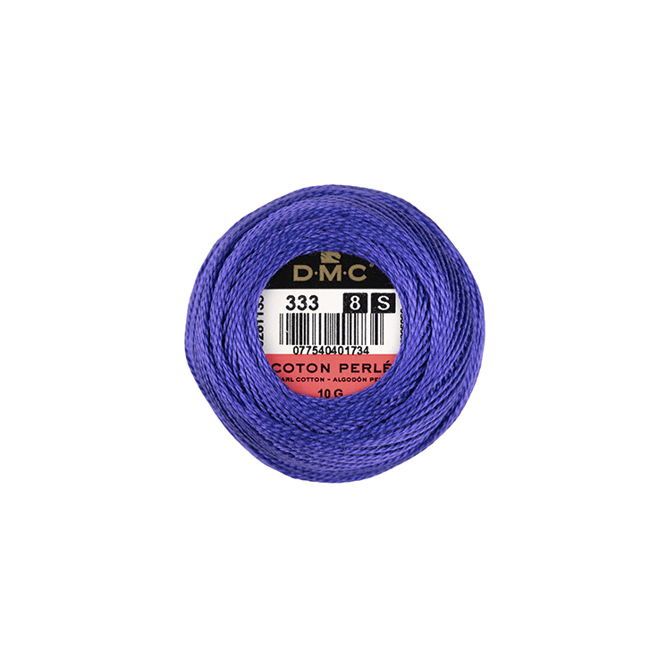 DMC Coton Perlé 8 Embroidery Thread (The Purple Shades) (333)