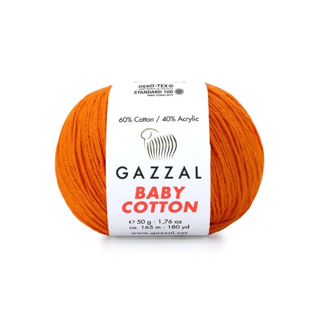 Gazzal Baby Cotton Yarn (3419)