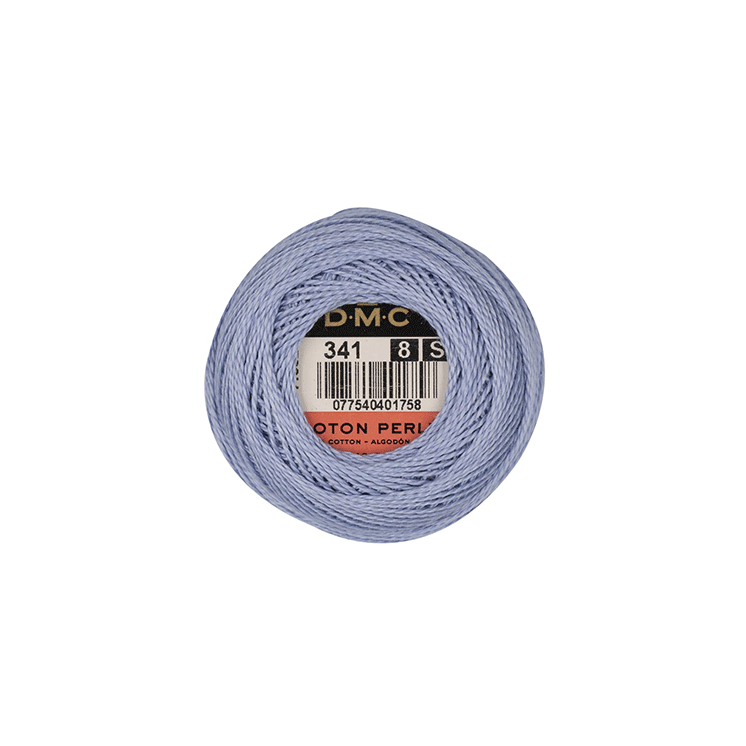 DMC Coton Perlé 8 Embroidery Thread (The Blue Shades) (341)