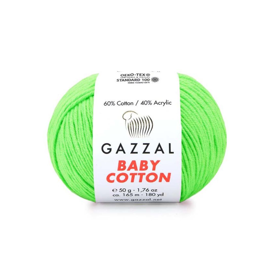 Gazzal Baby Cotton Yarn (3427)