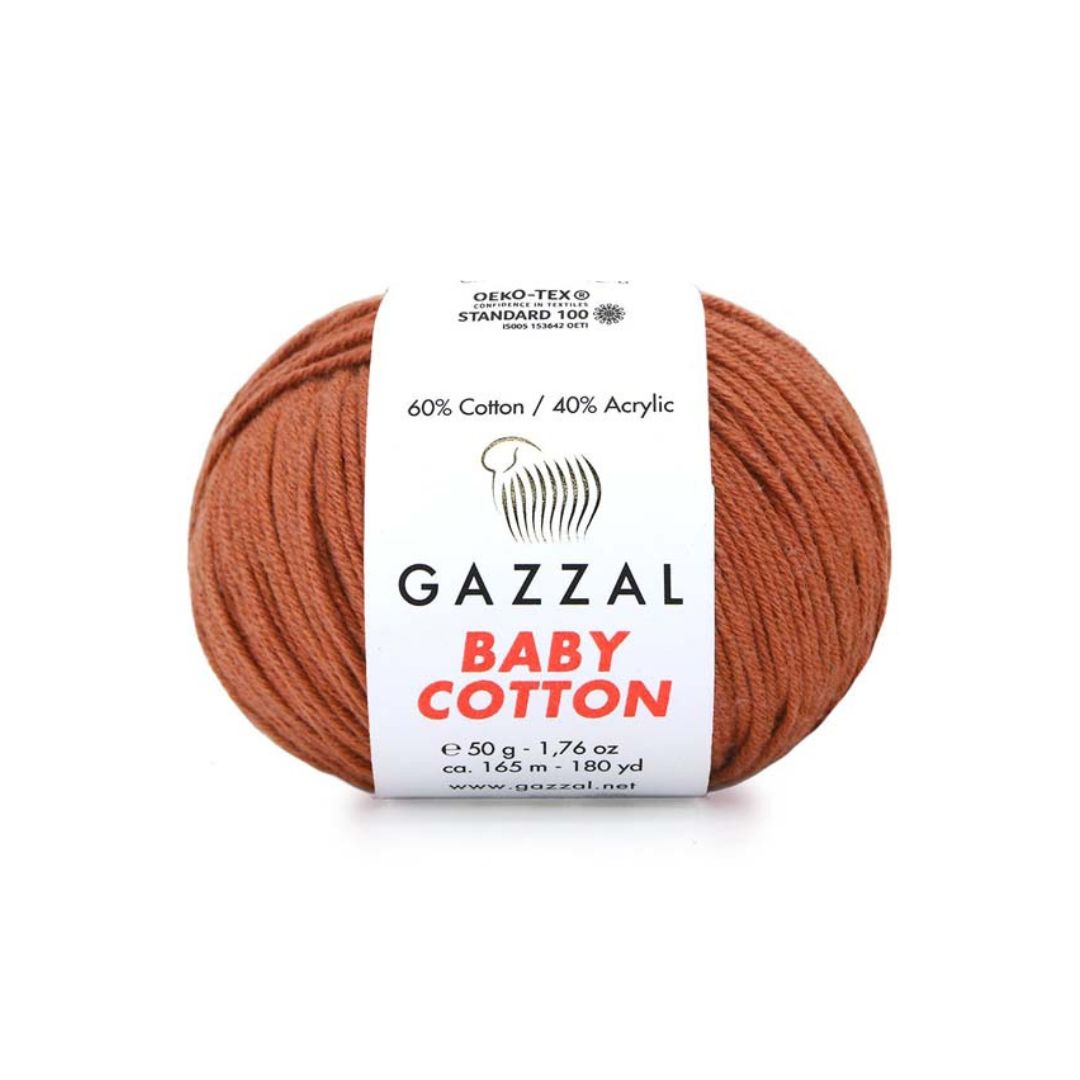 Gazzal Baby Cotton Yarn (3454)