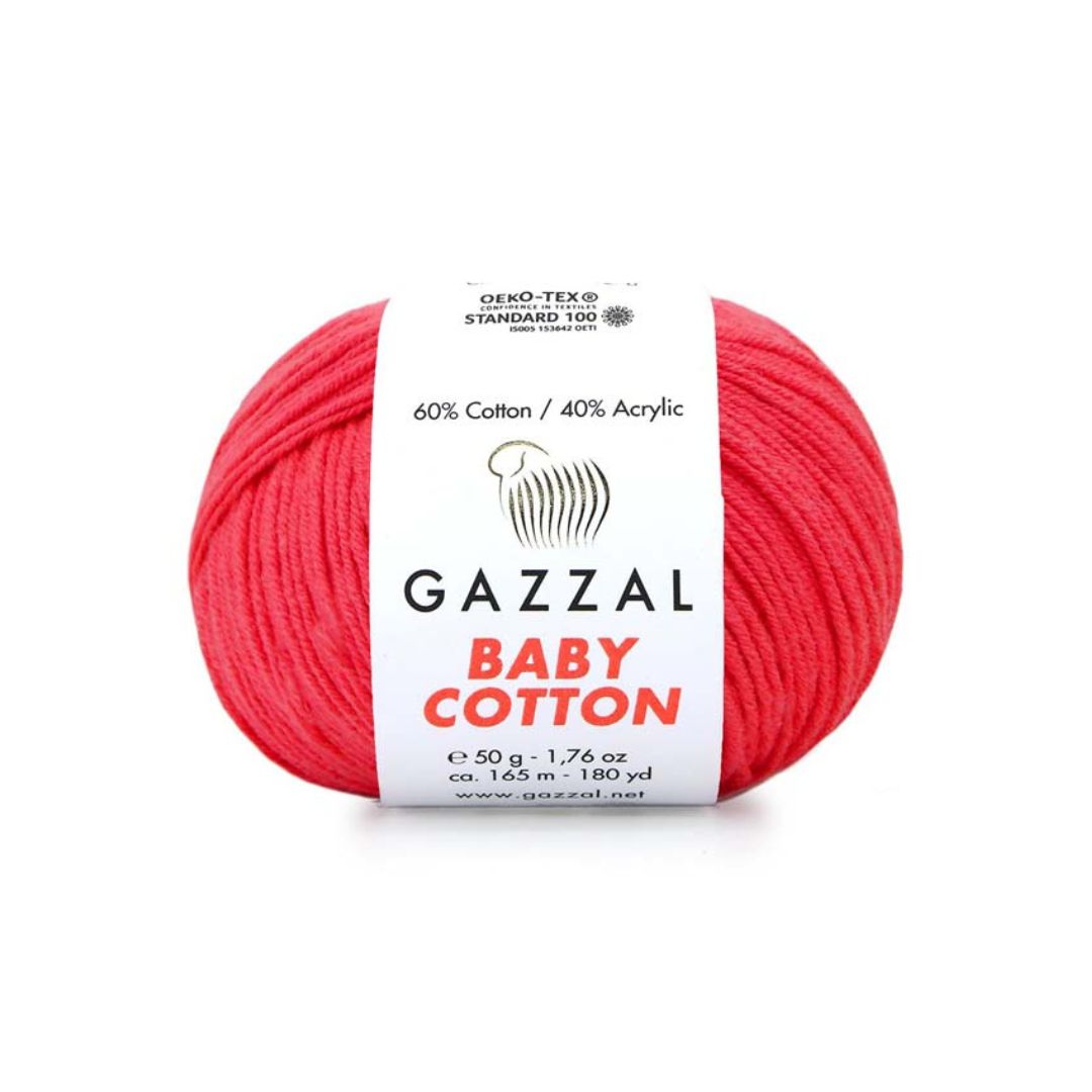 Gazzal Baby Cotton Yarn (3458)