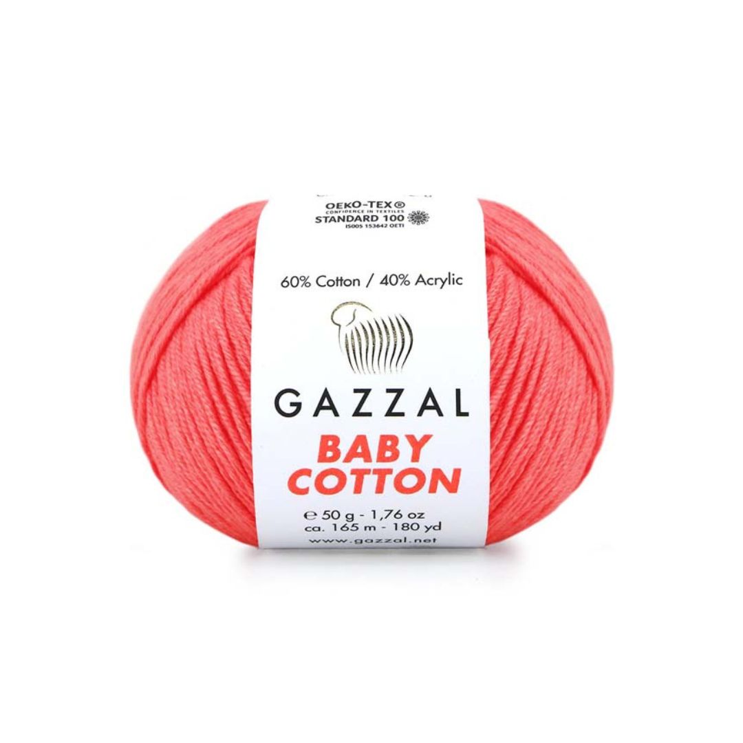 Gazzal Baby Cotton Yarn (3460)