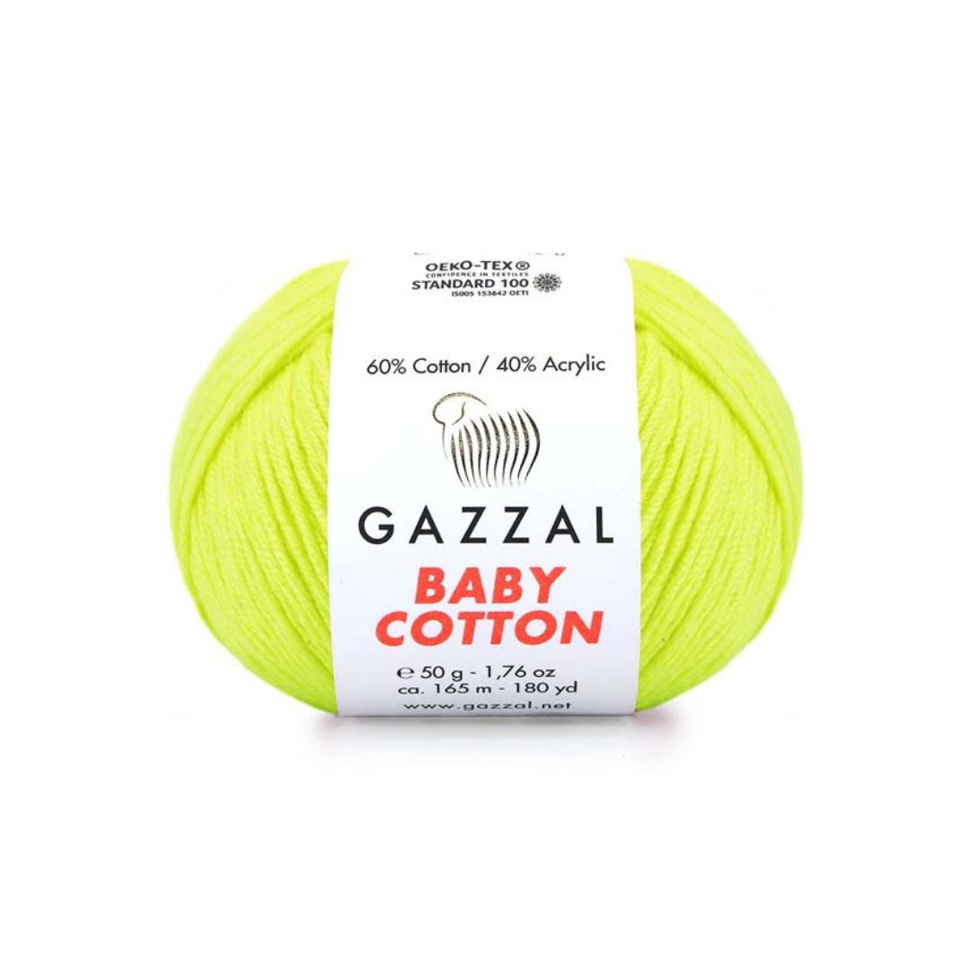 Gazzal Baby Cotton Yarn (3462)