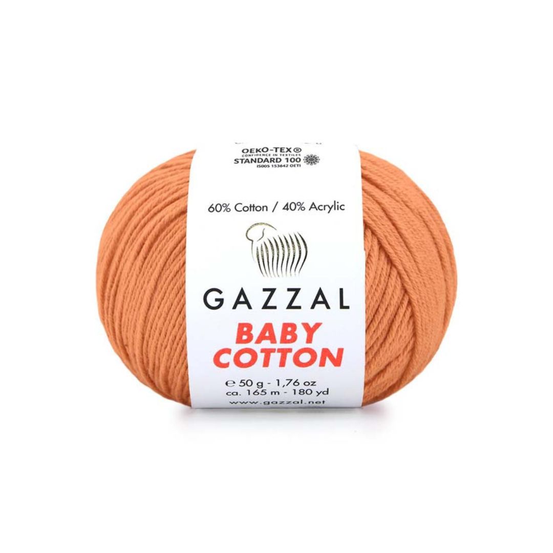 Gazzal Baby Cotton Yarn (3465)