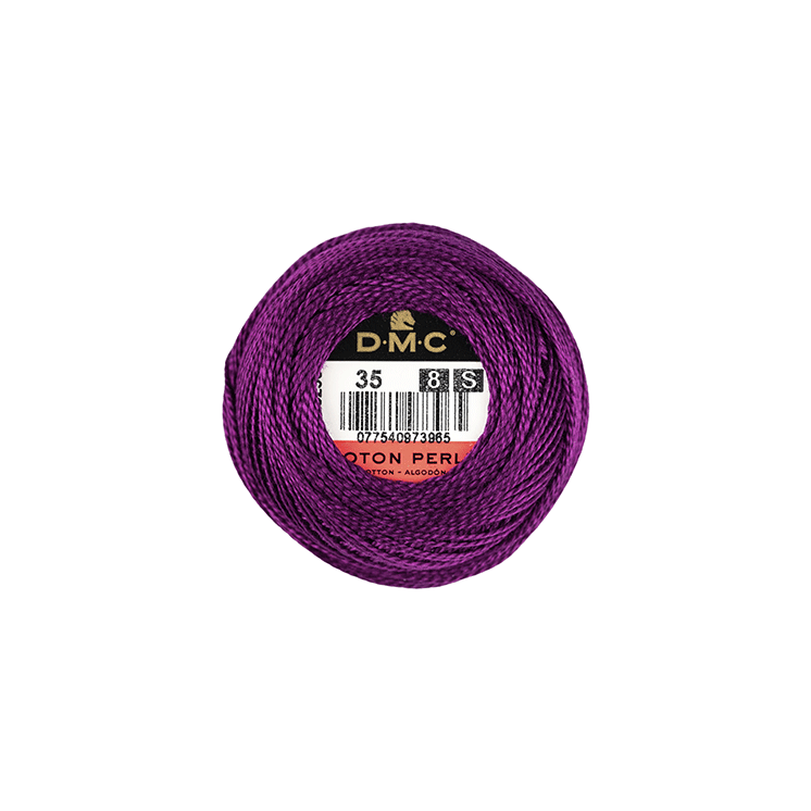 DMC Coton Perlé 8 Embroidery Thread (The Purple Shades) (35)
