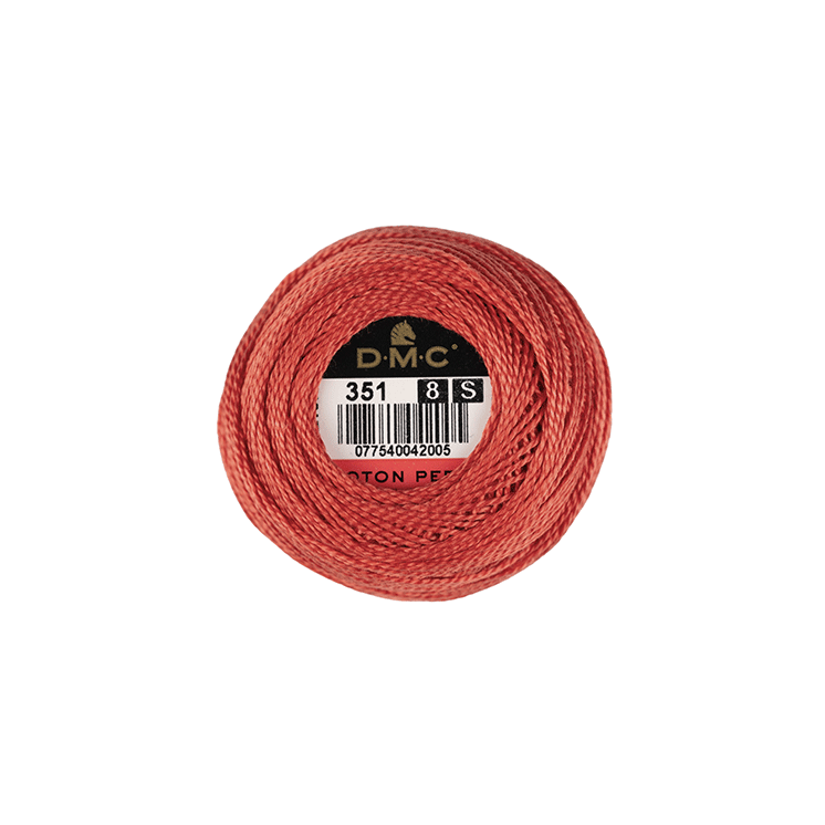 DMC Coton Perlé 8 Embroidery Thread (The Brown Shades) (351)