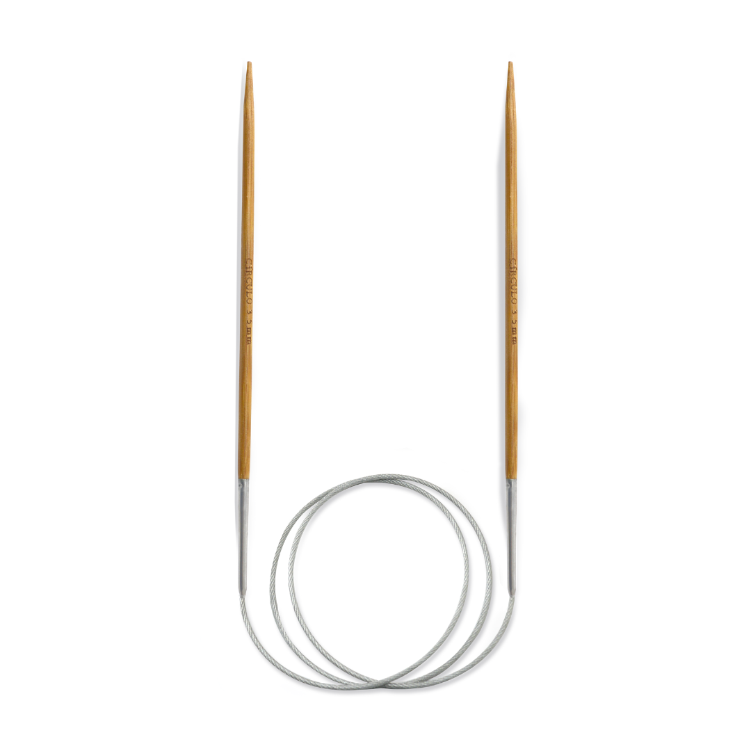 Circulo Bamboo Fixed Circular Knitting Needles (80cm) (3.5mm)