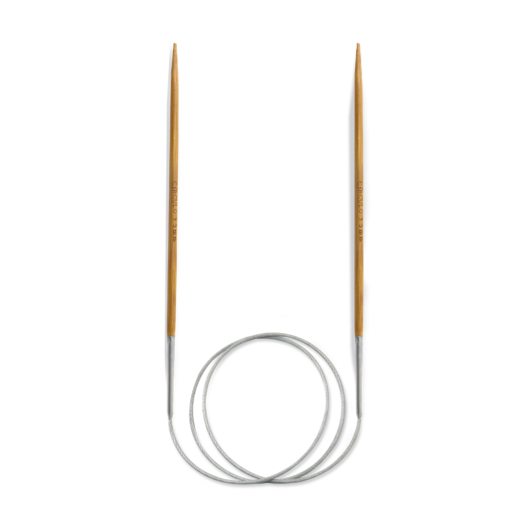 Circulo Bamboo Fixed Circular Knitting Needles (100cm) (3.5mm)