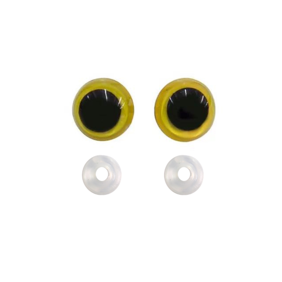 Circulo Amigurumi Eyes (Yellow)