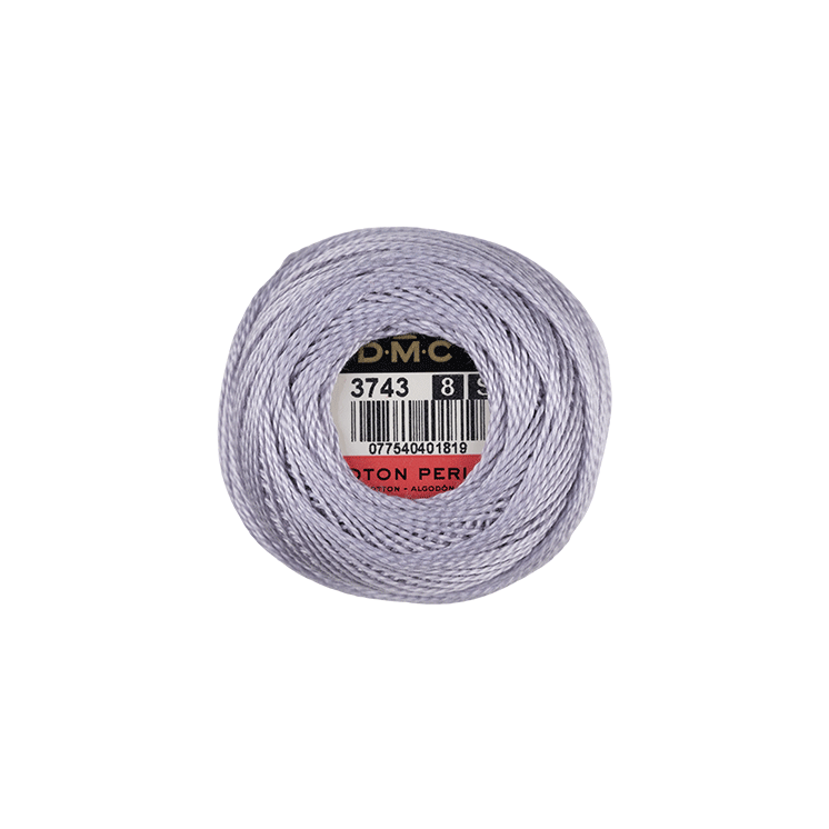 DMC Coton Perlé 8 Embroidery Thread (The Purple Shades) (3743)