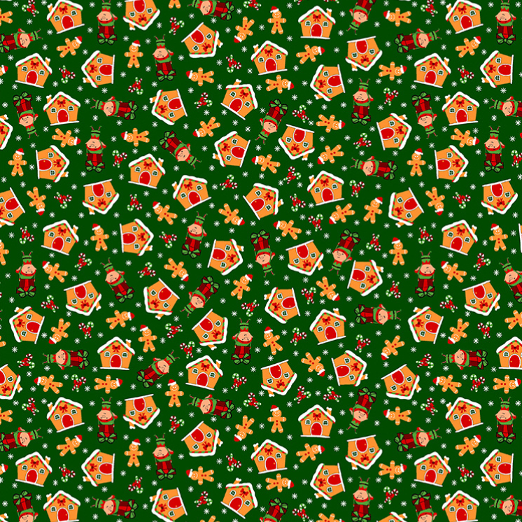 Circulo Christmas Fabric