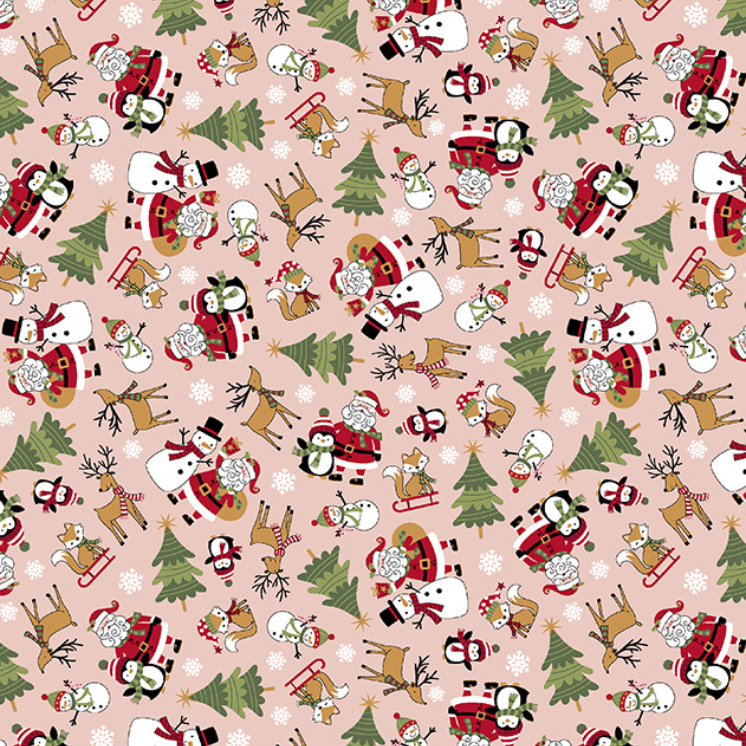 Circulo Christmas Fabric
