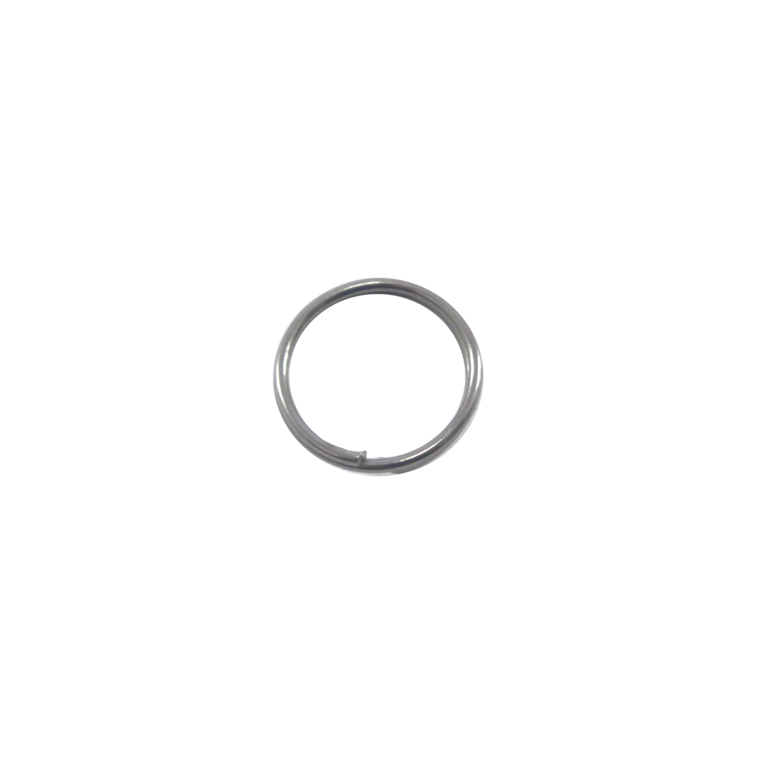 Circulo Split Keychain Ring (Silver)