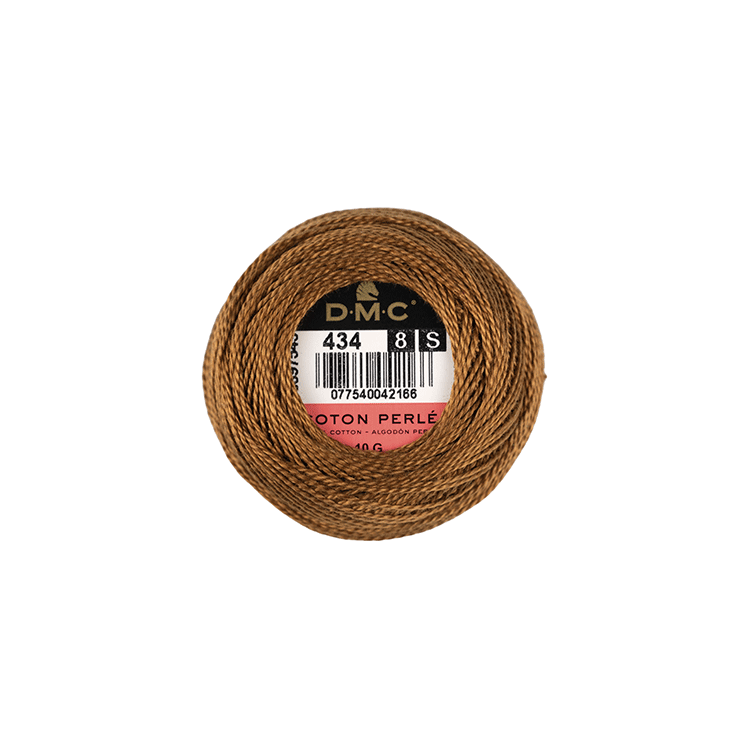 DMC Coton Perlé 8 Embroidery Thread (The Brown Shades) (434)