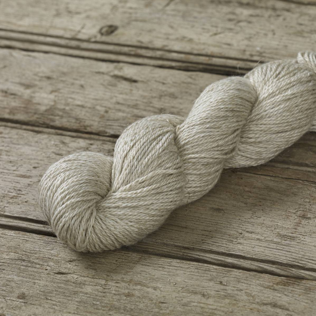 Handmayk Organic Wool Linen Aran Yarn