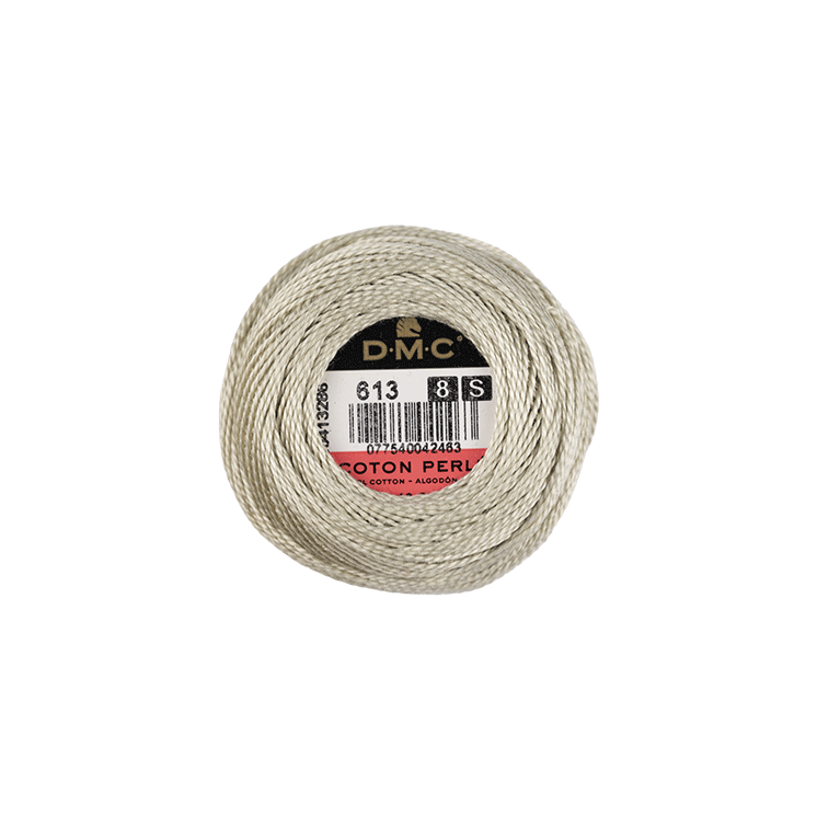 DMC Coton Perlé 8 Embroidery Thread (The Grey Shades) (613)