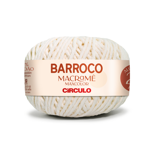 Circulo Barroco Macramé Maxcolor Cord (4mm) (8083)