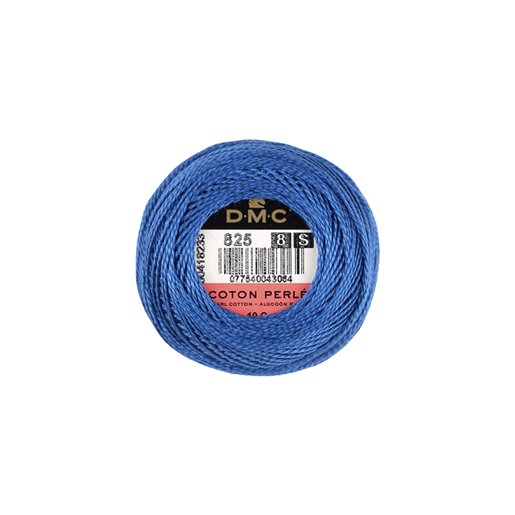 DMC Coton Perlé 8 Embroidery Thread (The Blue Shades) (825)