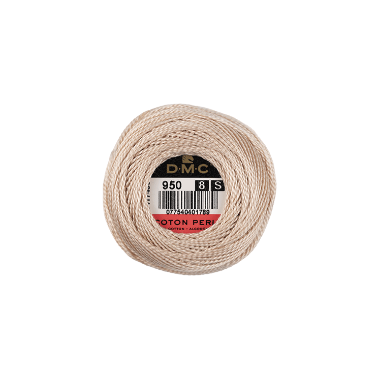 DMC Coton Perlé 8 Embroidery Thread (The Yellow Shades) (950)