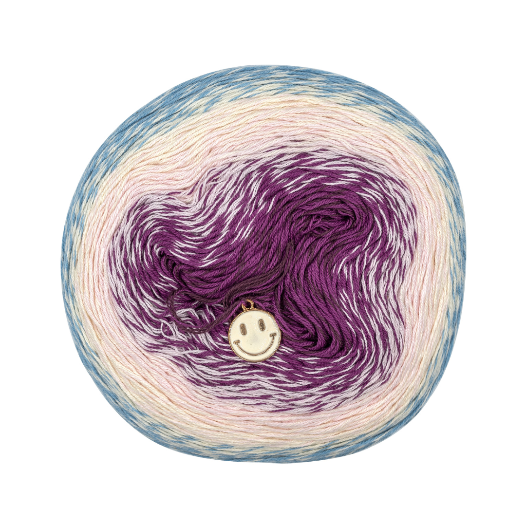 Handmayk Twirlicious Yarn (Blue Berry Bastani) 