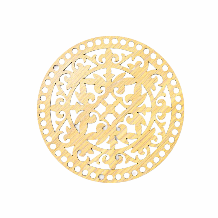 Handmayk Crochet Wood Base (Pattern)