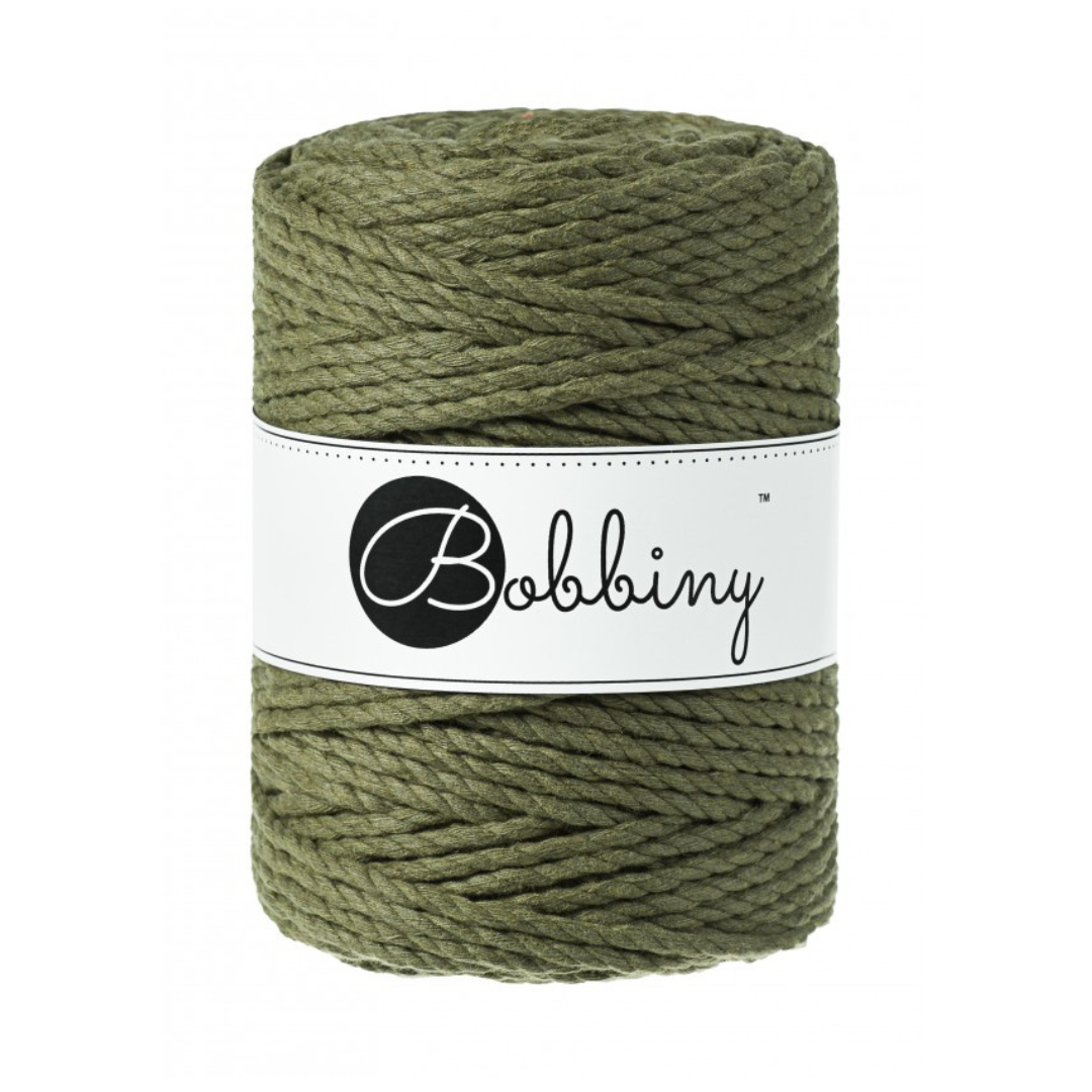 Bobbiny Macramé Rope (5mm) (Avocado)